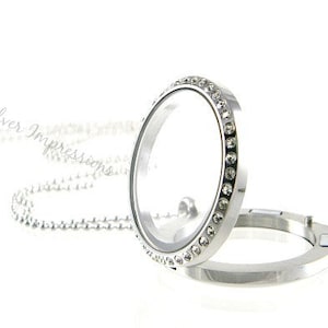 Floating Locket - Memory Locket - Glass Locket