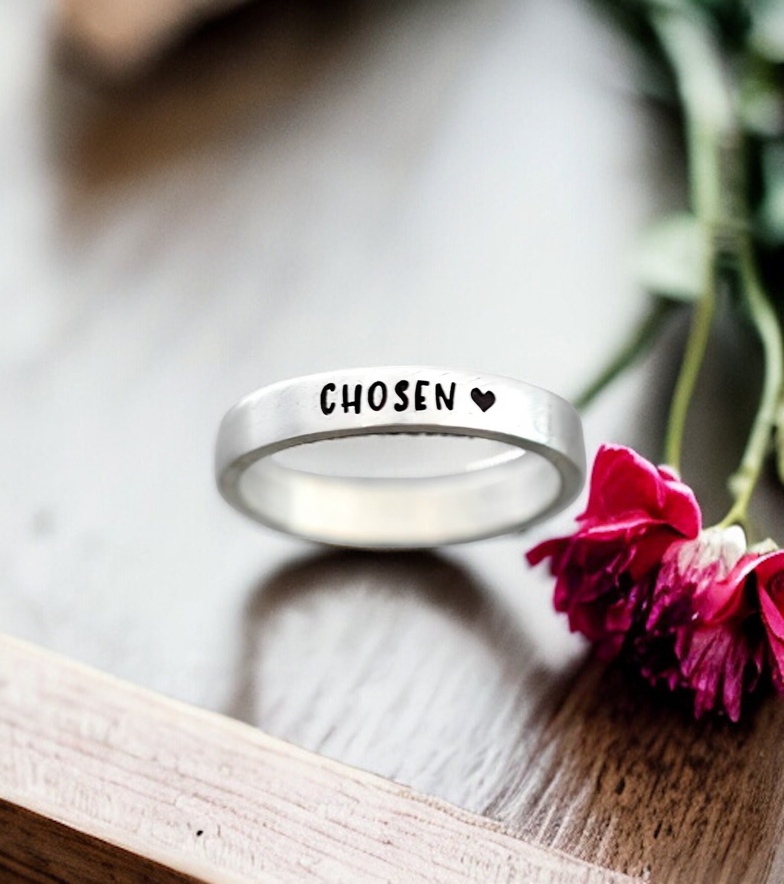 Faith hope love ring Etsy France