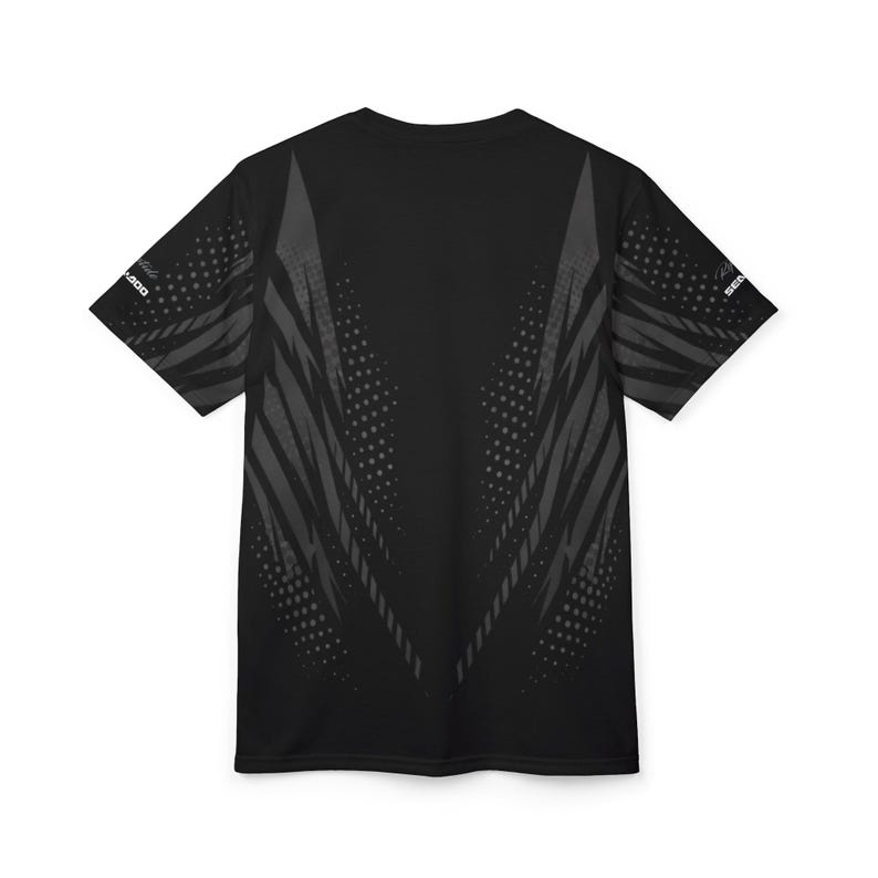 SeaDoo RXPX X-Team Cyber Racing Dri Fit Tee Grey & Black All-Over Print image 8