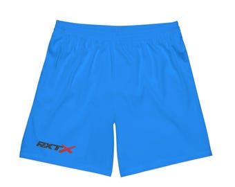SeaDoo RXTX Stretch Beach Shorts Elastic Swim Trunks Gulfstream Blue