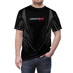 SeaDoo RXPX X-Team Cyber Racing Dri Fit Tee Grey & Black All-Over Print image 9