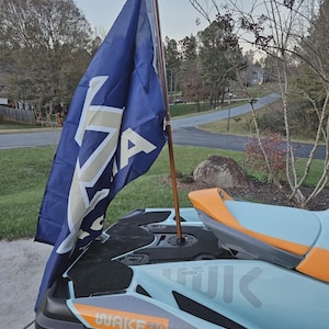 Seadoo Flag & Umbrella Rear Flush Mount Twist Lock Rxpx Rxtx GTX Fish Wake Pro GTI GTR