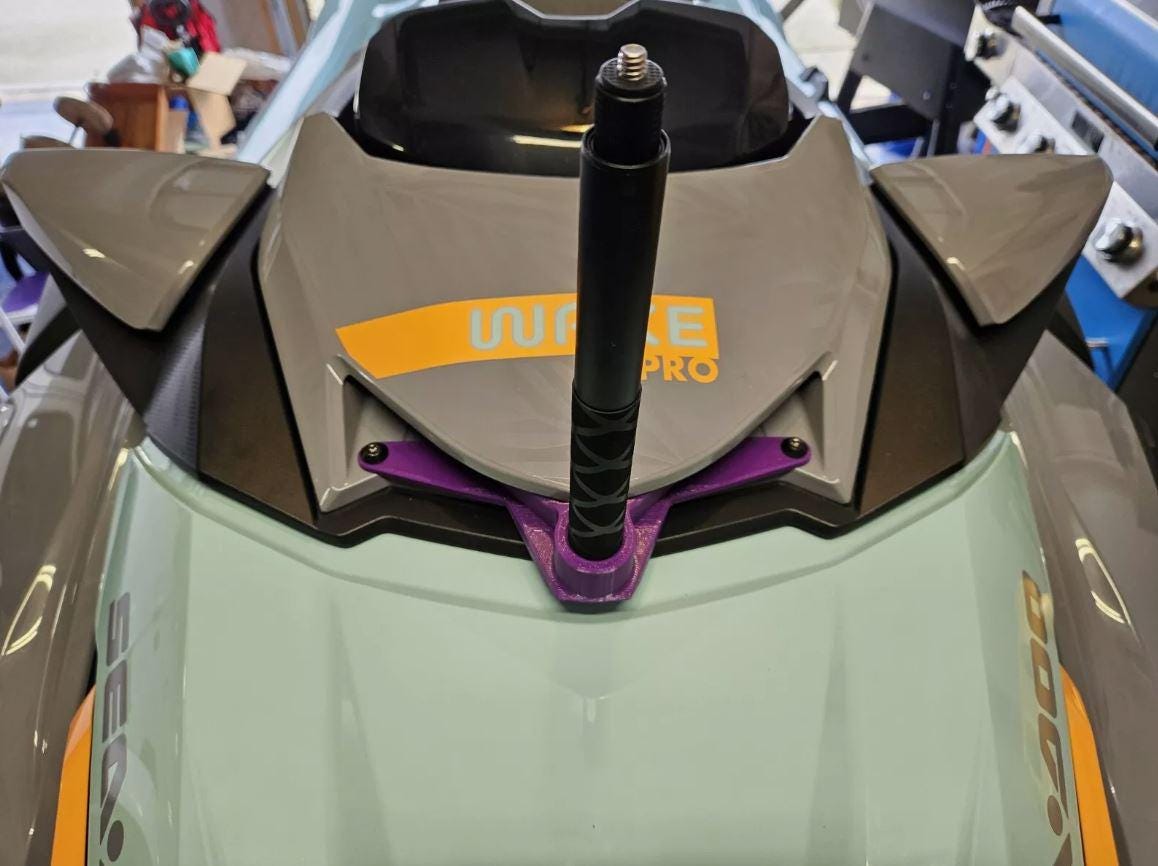 Support de caméra arrière 360° pour Seadoo 2018-2025 RXPX RXTX GTX FISH Support de caméra arrière 360° pour Seadoo 2018-2025 RXPX RXTX GTX FISH