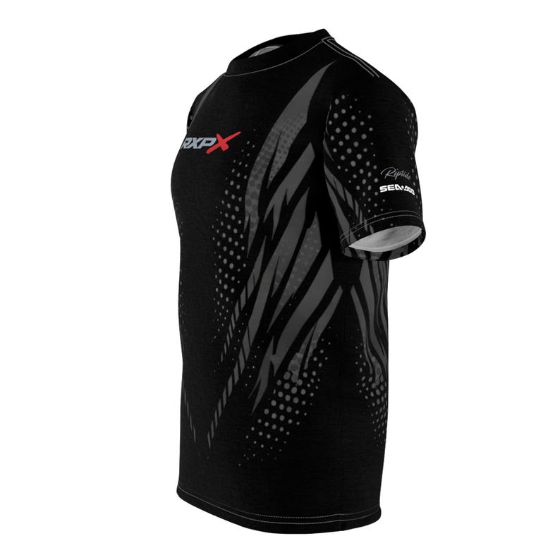 SeaDoo RXPX X-Team Cyber Racing Dri Fit Tee Grey & Black All-Over Print image 15