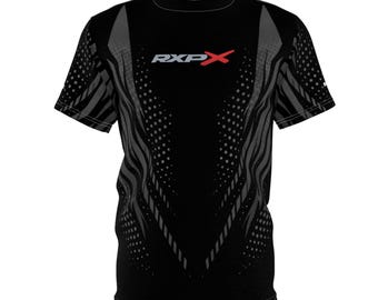 Camiseta SeaDoo RXPX X-Team Cyber Racing Dri Fit con estampado integral gris y negro