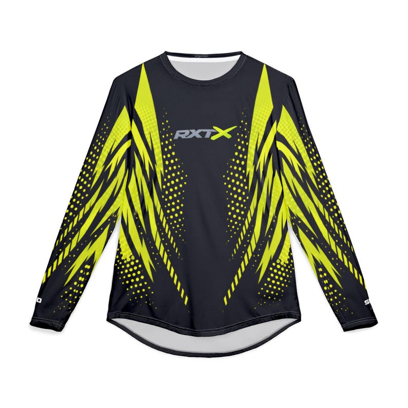 Camisa de manga larga SeaDoo RXTX X-Team Performance con protección UV y FPS para hombre, color verde manta imagen 1