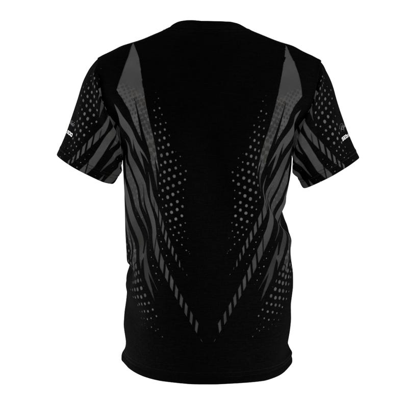 SeaDoo RXPX X-Team Cyber Racing Dri Fit Tee Grey & Black All-Over Print image 6