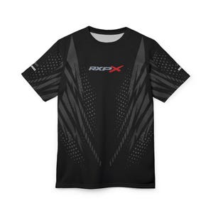 SeaDoo RXPX X-Team Cyber Racing Dri Fit Tee Grey & Black All-Over Print image 4