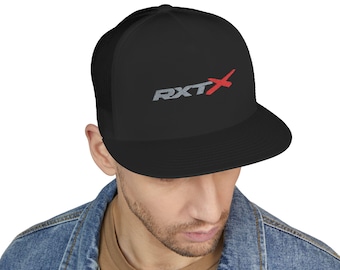 SeaDoo RXTX Embroidered Snap Back Trucker Cap 5 Panel Mesh Hat