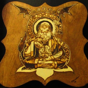Beliebte Anime Figur Holzbrand/Pyrographie