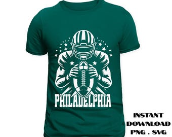 Philadelphia Football Stars SVG PNG: Projekt sublimacji Eagles (pobieranie cyfrowe)