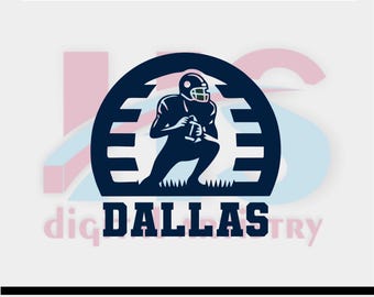 Dallas Football PNG SVG: Cowboys Fan Shirt Design (Digital Download