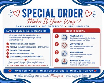 Custom  Design | Personalized SVG & PNG | Special Order  Cricut and  Sublimation