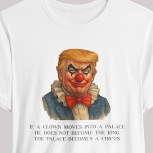 Palace Circus Clown Quote Unisex Tee