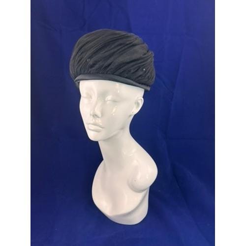 Vintage 1960s Holt Renfrew Black Draped Hat Turban Style Textured Minimalist Hat Buy Holt Renfrew Hat Online In India - Etsy India main image 4