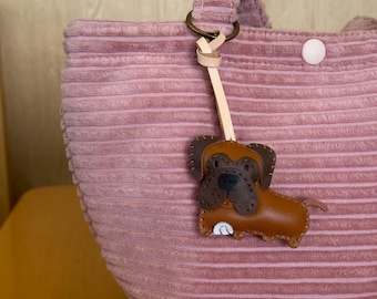 Portachiavi Schnauzer In Pelle: Il Tuo Amico A Quattro Zampe Sempre Con Te! - 4