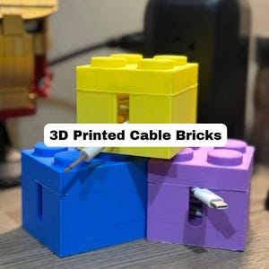 CableBrick – 3Dプリントコードホルダー