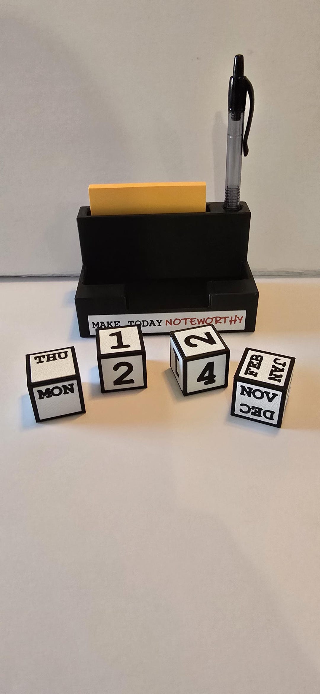 Note Kdn Desktop Calendar and Note Station - Etsy