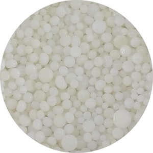 White Opal Frit Balls - COE 90 Bullseye Fusable Glass -  FB0113