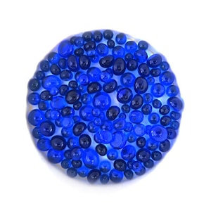Bolas True Blue Trans Frit - Vidro Fusível Bullseye COE 90 - FB1464