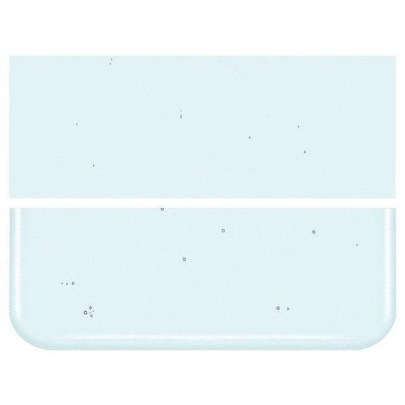 Bullseye 90 COE Glass Frit Mix - 3x3 Blue Streamers & Bullseye, 3mm Thick