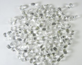 Clear Dots D1101 - Made from Bullseye Glass