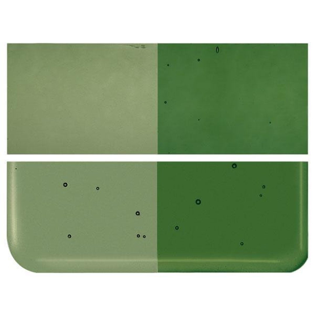 Vetro Piano Ciano Chiaro COE 90 Bullseye Da 3 Mm, 3 Pollici - Foto 9