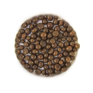 Umber Opal Frit Balls - COE 90 Bullseye Fusable Glass -  FB0310