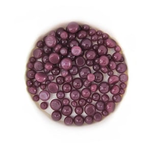 Plum Striker Opal Frit Balls, COE 90, 0.5oz - FB0332