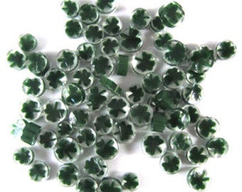 Vidrio Millefiori con forma de trébol/hamaca - 96 COE Oceanside Fusible Glass