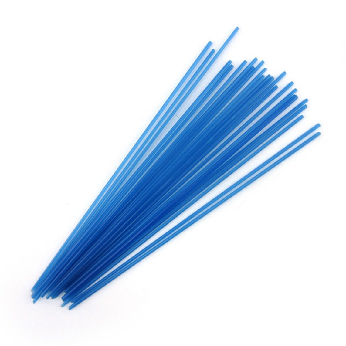 Egyptian Blue Opalescent COE 90 Bullseye Glass Stringer Sample S-0164 ...