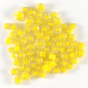 Yellow Star Millefiori - 96 COE - 12102-96