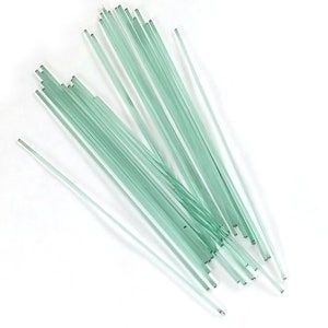 Sea Green Trans COE 96 Stringer Sample - S-281-96 Oceanside Glass Stringer