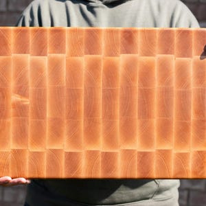 Handmade Maple End Grain Cutting Board