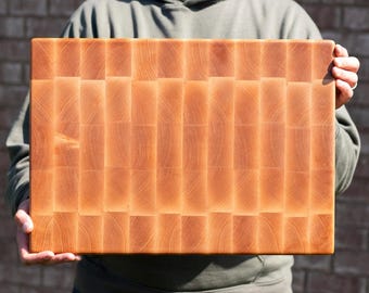 Handmade Maple End Grain Cutting Board