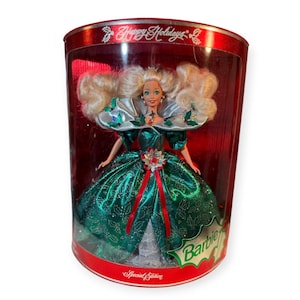 1995 Happy Holidays Barbie Dolls – Special Edition – New in Box 5 Quanity