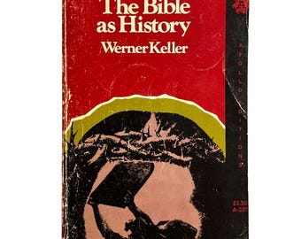 De Bijbel als geschiedenis, Werner Keller, 1969 Apollo-editie, vintage paperback, religie.