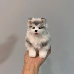 Custom Dog Replica Plush Doll | Photo to Exclusive Cute Pup | Hand-stitched Doll with Dog&#39;s Cooing or Whimpering | Pet Loving Gift