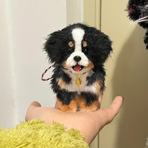 Custom Dog Replica Plush Toy - Photo to Plush Toy | Replica with Your Furry Baby's Voice | Custom Dog Sculpture | Pet Loss Gift