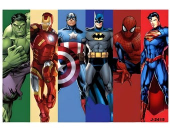 Comic Style Vector Art PNG | Vibrant Cartoon Hero Design, Colorful Action Character Clipart, Bold Pop Art Illustration – Sublimation PNG