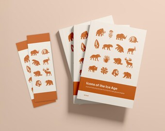 A5 Journal with Bookmark – Icons of the Ice Age