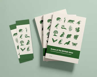 A5 Journal with Bookmark – Icons of the British Isles