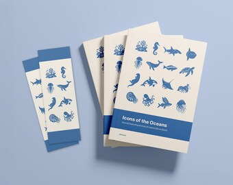A5 Journal with Bookmark – Icons of the Oceans