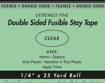 Double Sided Fusible Stay Tape - 1/4"