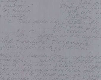 May include: A grey background with handwritten text in black ink. The text is in German and includes the words "Alles geben die" and "Alle Freuden, die".