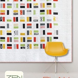 Speel een kaart quilt patroon door Zen Chic