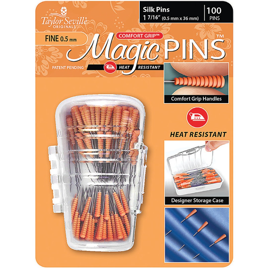 Magic Pins Silk Fine 100 Ct - Etsy
