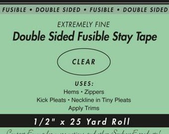 Double Sided Fusible Stay Tape - 1/2"