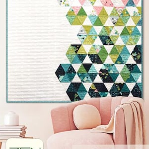 Spring in Paris Quilt Pattern by Zen Chic