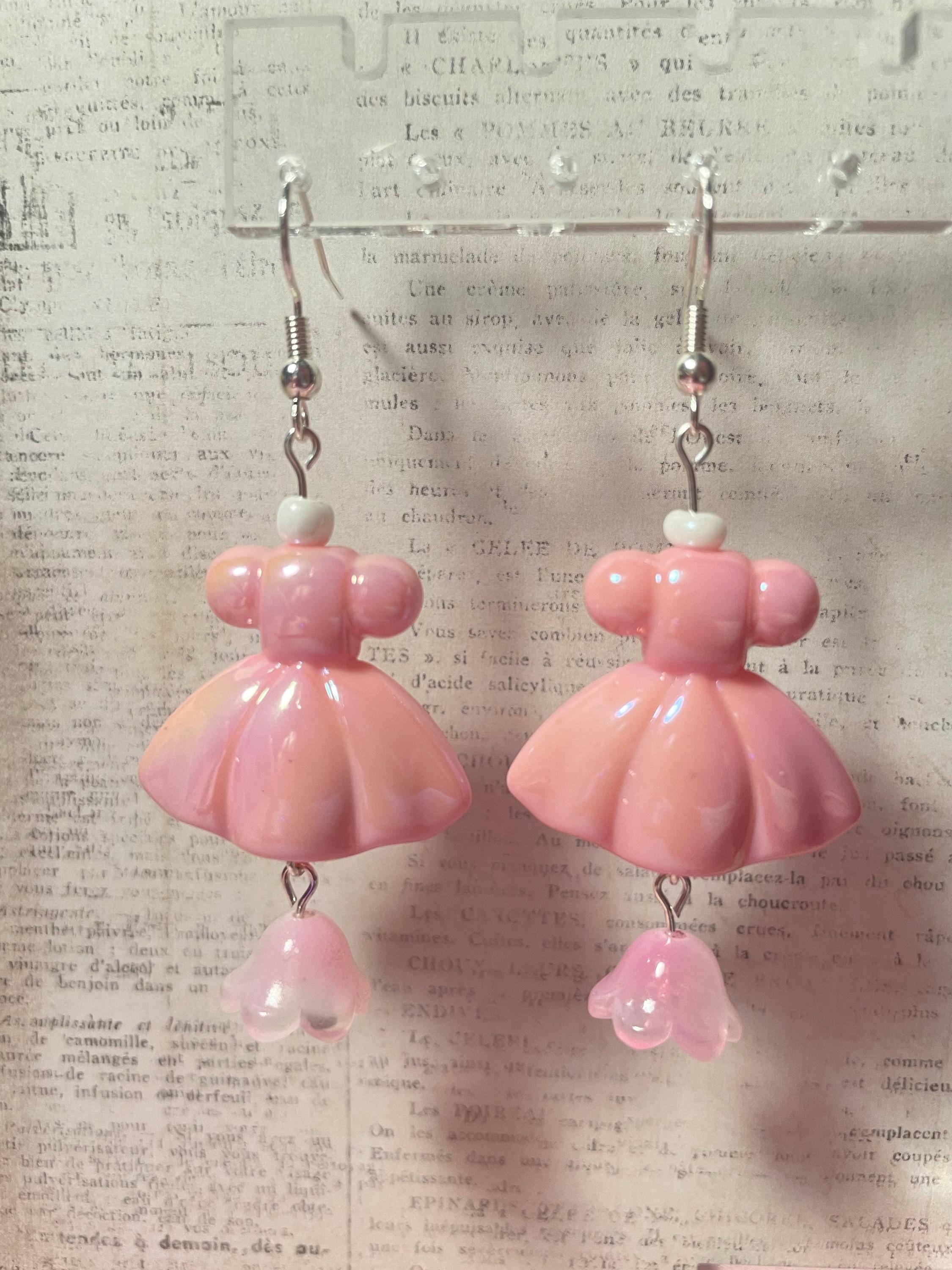 pink dress earrings Amazon.com: Pink Flower Earrings for Women Boho Layered Dainty Statement Drop Summer Beach Floral Dress Vacation 2026 Fashion Jewelry: Clothing, Shoes & Jewelry